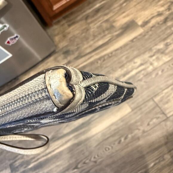 Coach Denim Logo Wristlet - Picture 9 of 9